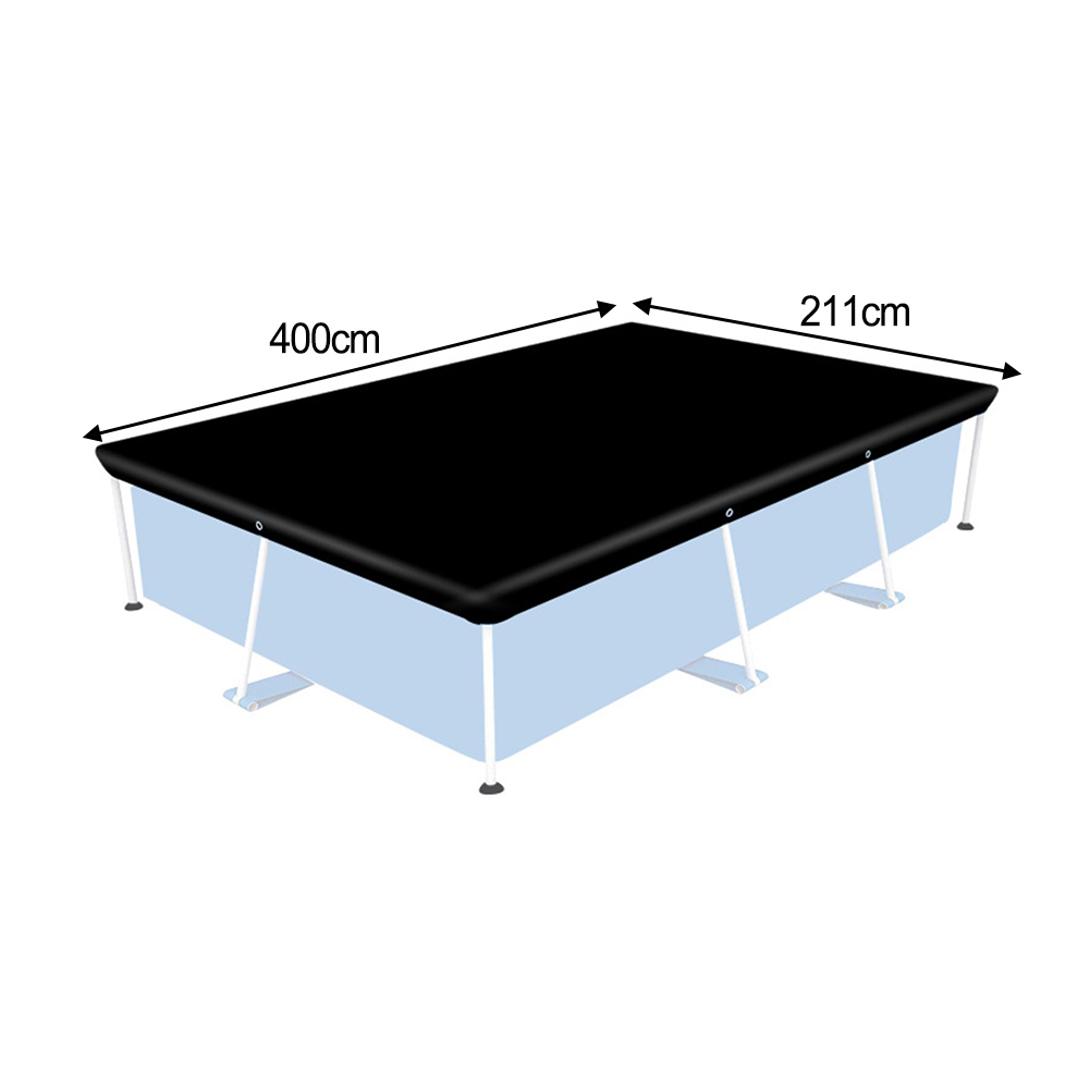 Pool Cover Waterproof - 프레임 풀용 풀 커버 210D 직사각형