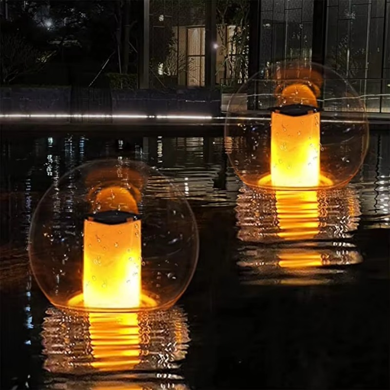 Pool Light Solar Rechargeable - 방수 태양광 충전식 수영장 조명, 정원용
