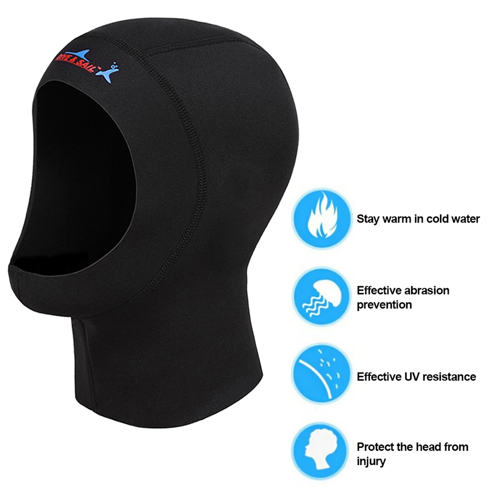 Snorkel Mask Full Face - 1mm 네오프렌 남성 여성 낚시 스노클링