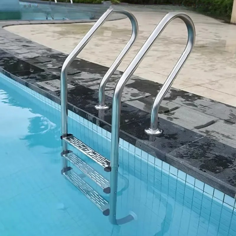 Pool Ladder Above Ground - 스테인리스 스틸 3/4단 지상 수영장 사다리,