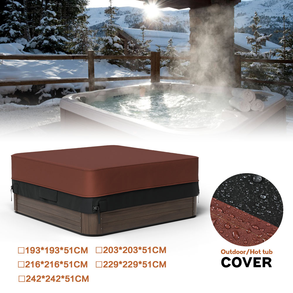사각형 온수 욕조 먼지 커버 캡 수영장 방수 자외선 차 - Pool Cover Waterproof 리뷰 및 가격