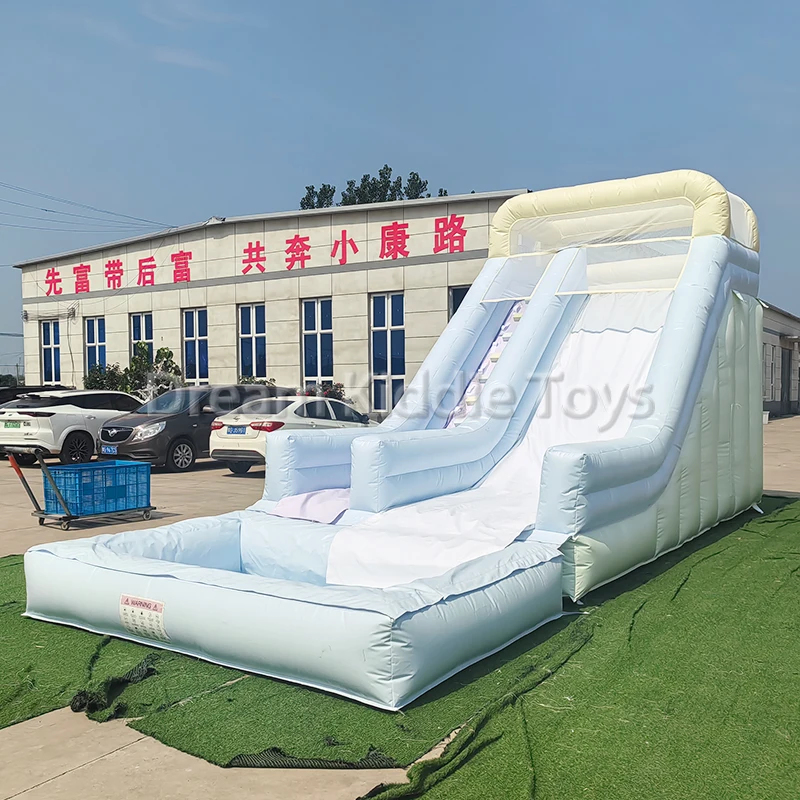 상업용 풍선 워터 슬라이드, 스플래시 풀 포함, PVC - Water Slide Inflatable 리뷰 및 가격