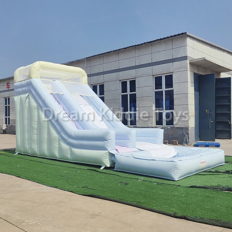 상업용 풍선 워터 슬라이드, 스플래시 풀 포함, PVC - Water Slide Inflatable 리뷰 및 가격