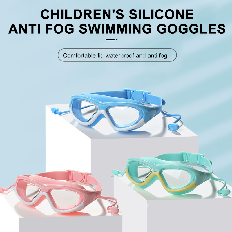 새로운 어린이 방수 조절 가능 BDiving 실리콘 U - Swim Goggles Anti Fog Uv 리뷰 및 가격
