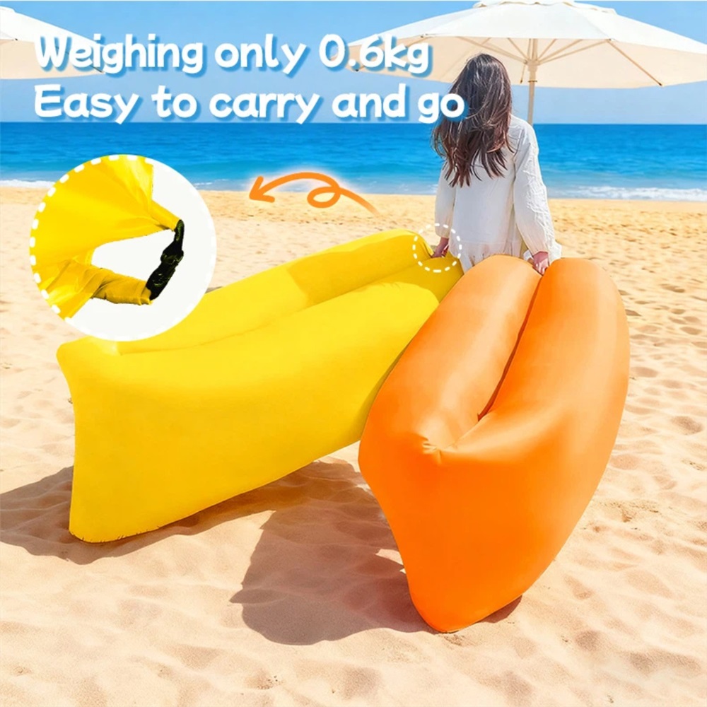 휴대용 에어 소파 방수 빠른 팽창식 라운저 (해변 캠핑 - Pool Lounger Inflatable 리뷰 및 가격