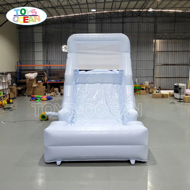 흰색 풍선형 워터 슬라이드, 롱 슬립앤슬라이드, 미니멀 - Water Slide Inflatable 리뷰 및 가격