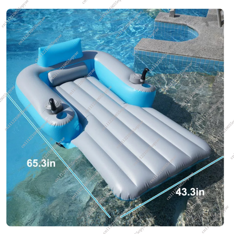전동식 풍선형 물놀이 라운저, 듀얼 모터 수영장 플로트 - Pool Lounger Inflatable 리뷰 및 가격