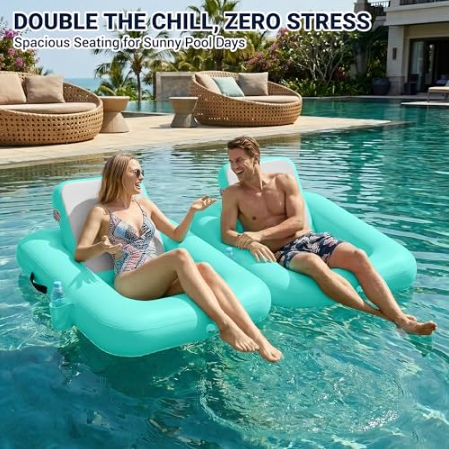 등받이가 있는 플로팅 의자 성인용 풍선형 플로트 의자, - Pool Lounger Inflatable 리뷰 및 가격