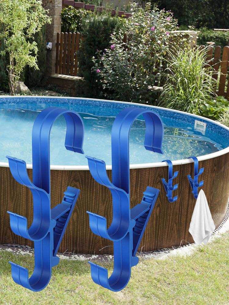 2PCS 풀사이드 풀 스키머 네트 홀더 플라스틱 풀 폴 - Pool Skimmer Net 리뷰 및 가격