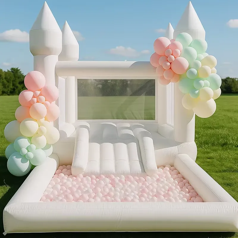 20264m 화이트 그레이드 어린이용 풍선 놀이터, 유 - Water Slide Inflatable 리뷰 및 가격