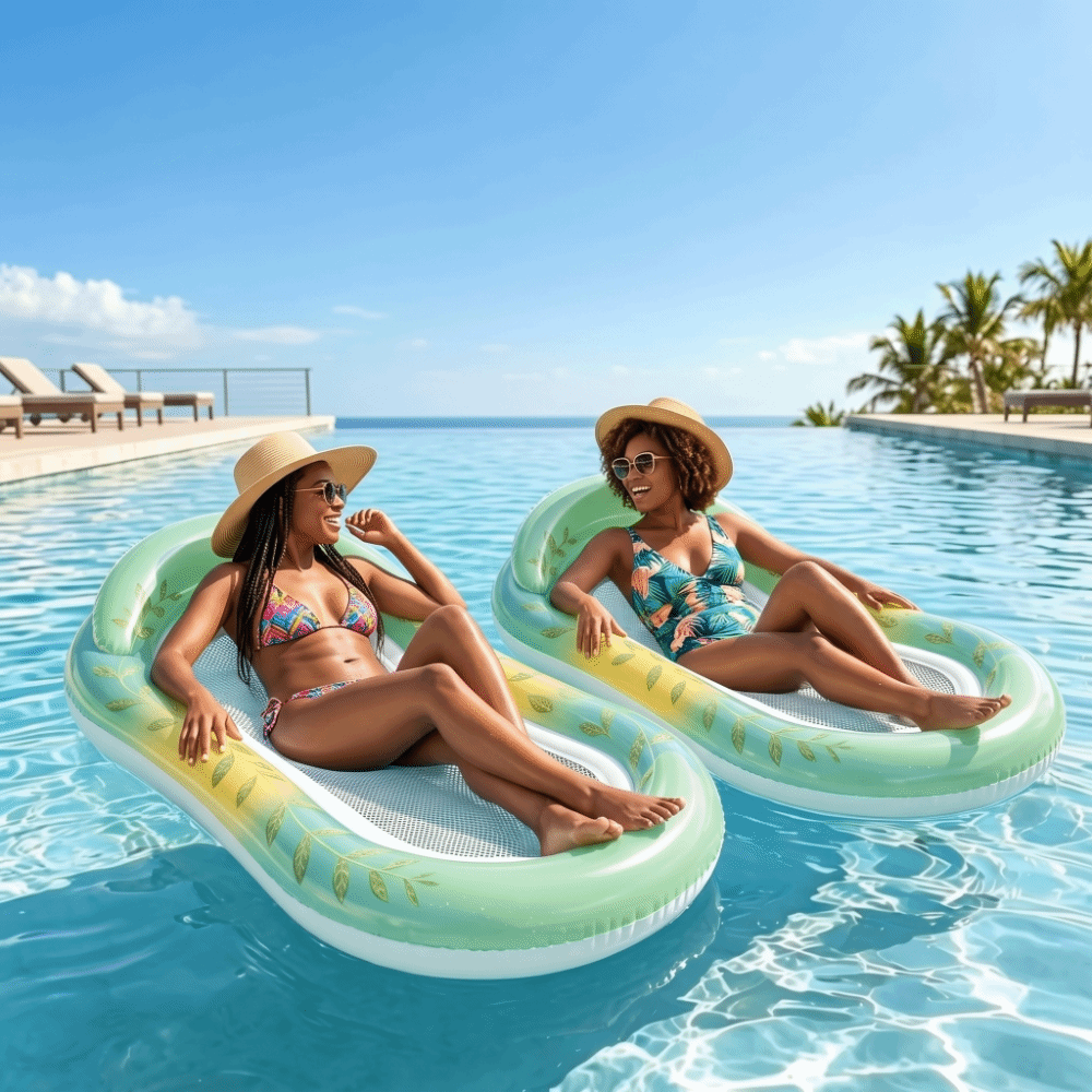인어 스타일 스팽글 장식의 메쉬 소재 에어매트, 레오파 - Pool Lounger Inflatable 리뷰 및 가격